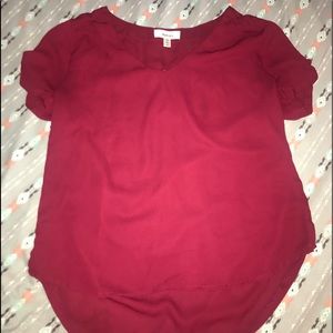 Burgundy Top